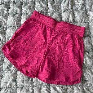 Vibrant Pink Athletic Shorts